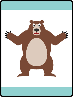 Standing Tall Bear adventure belt loop