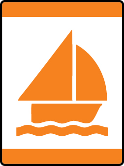 Floats and Boats Tiger adventure belt loop