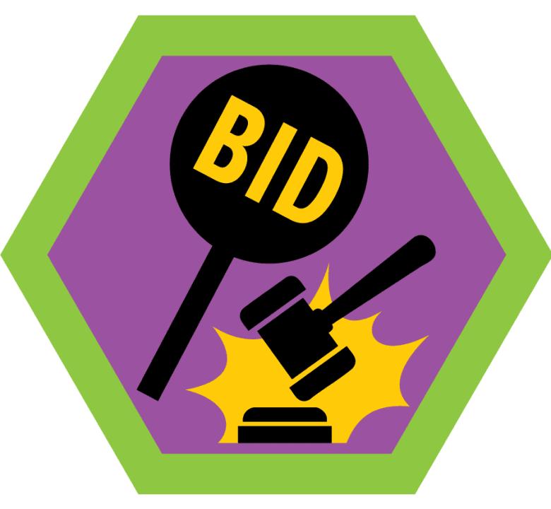 Auctioneering Merit Badge